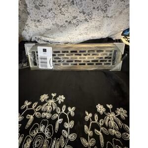 New Howeall Heavy Duty Walkable Floor Register, Antique Brass, 2x12